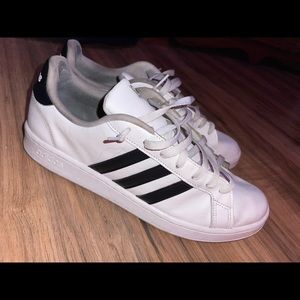 Clean adidas shell shoes size 12